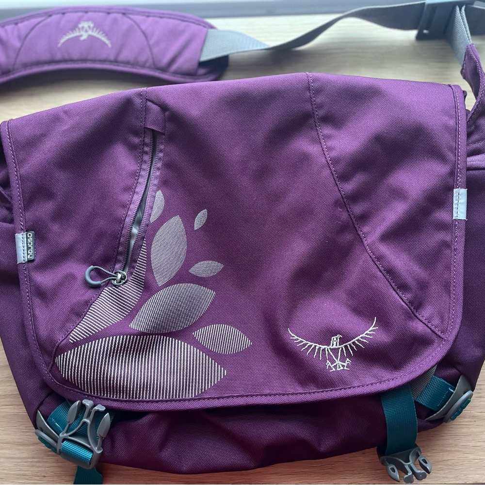 OSPREY Vibrant Purple Crossbody Bag